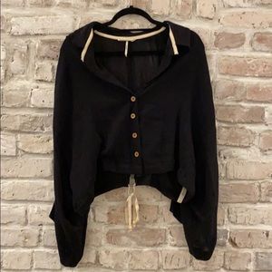 Free People button up shirt